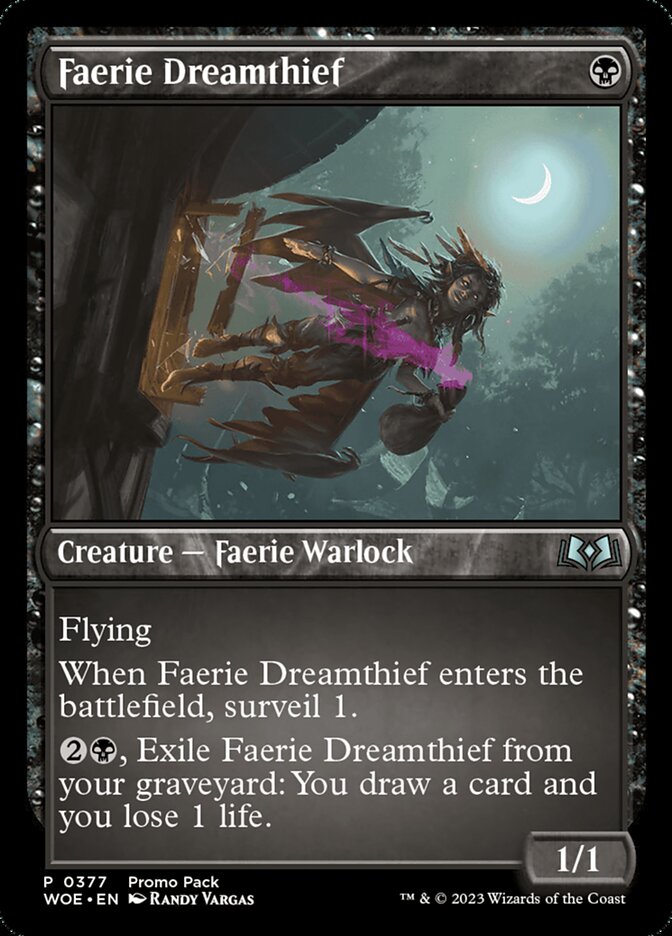 Faerie Dreamthief card front