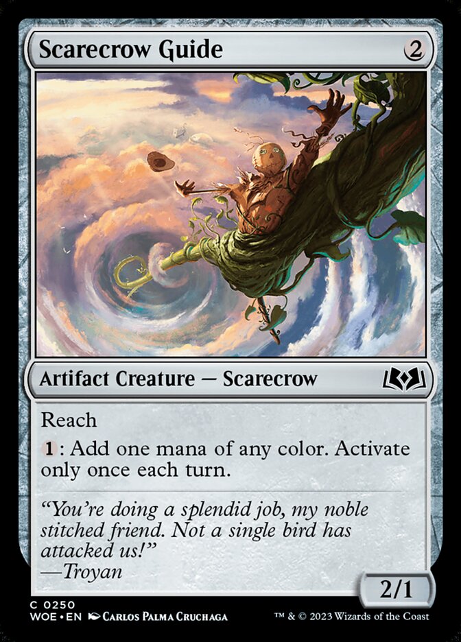 Scarecrow Guide card front
