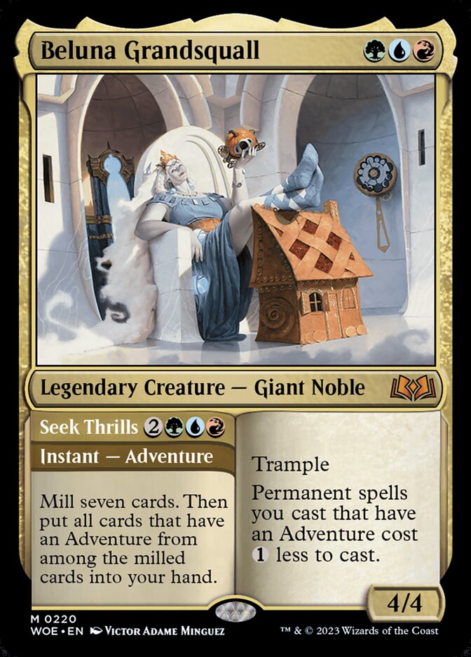 Beluna Grandsquall card front