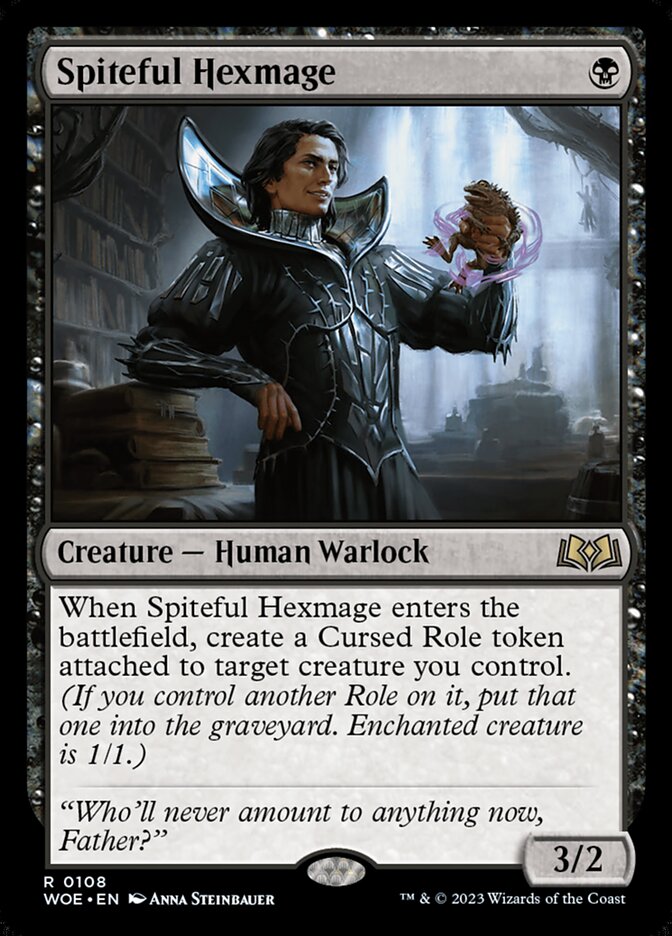 Spiteful Hexmage card front