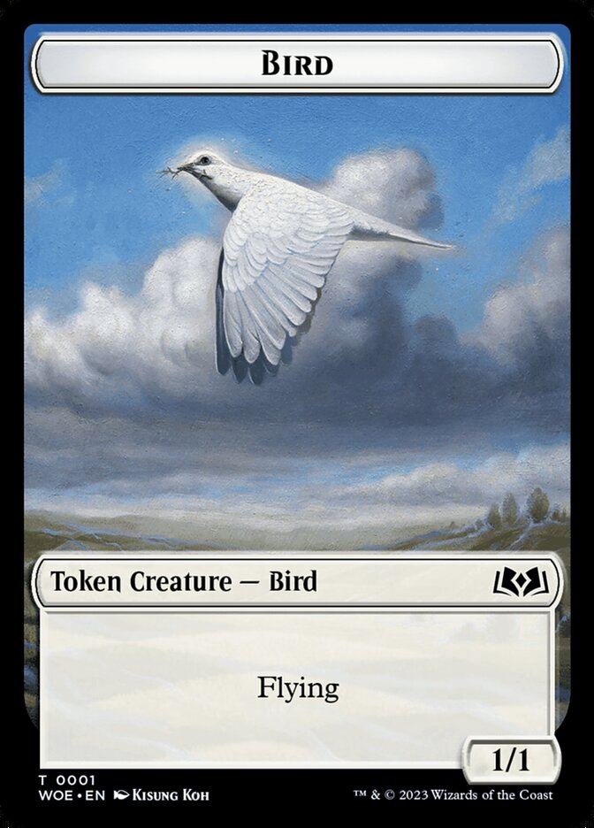 Bird card front