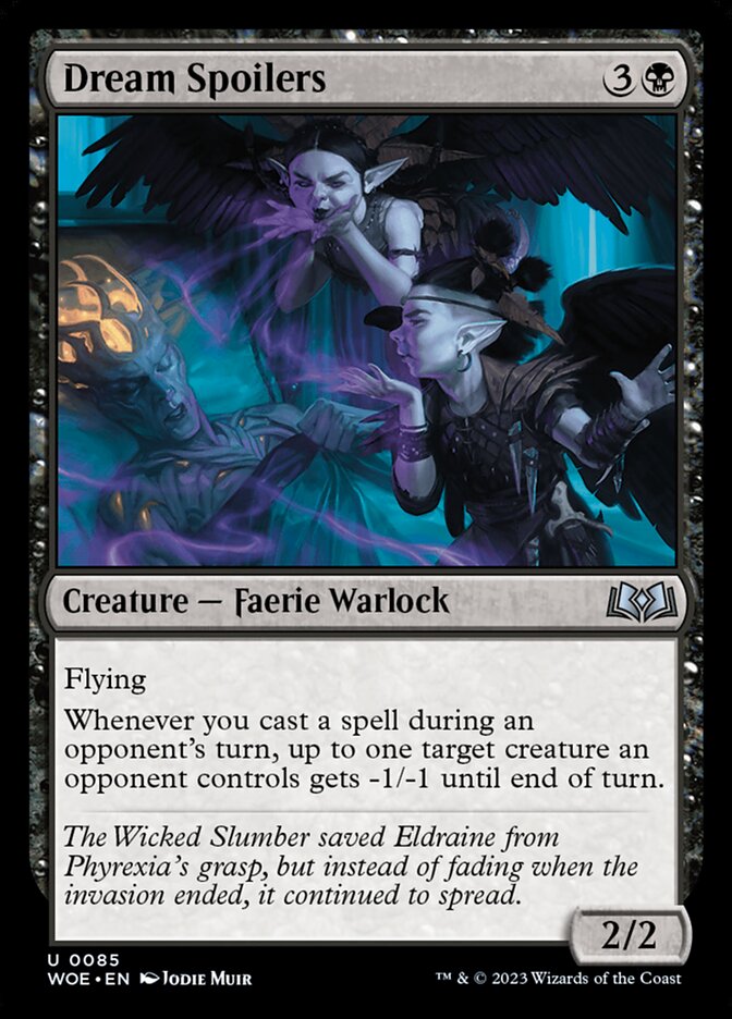 Dream Spoilers card front