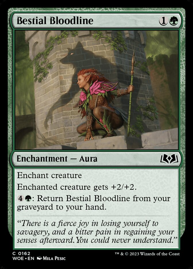 Bestial Bloodline card front