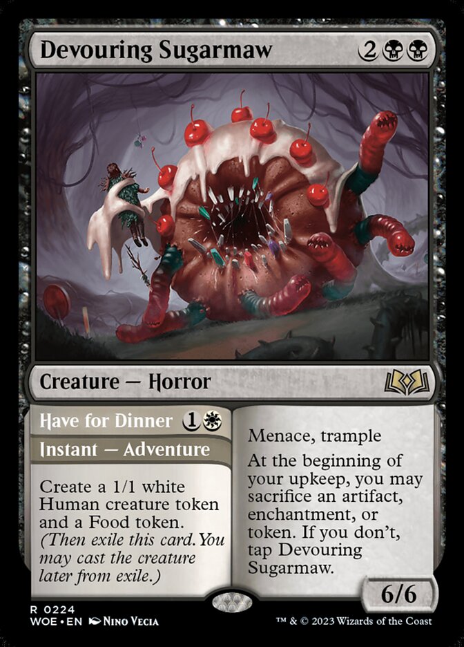 Devouring Sugarmaw card front