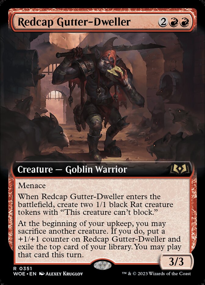 Redcap Gutter-Dweller card front