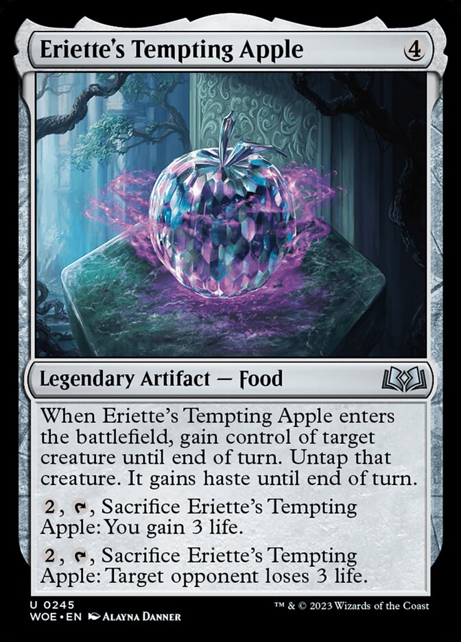 Eriette's Tempting Apple card front