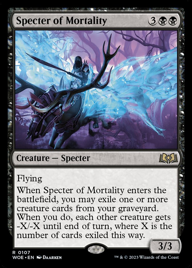 Specter of Mortality card front