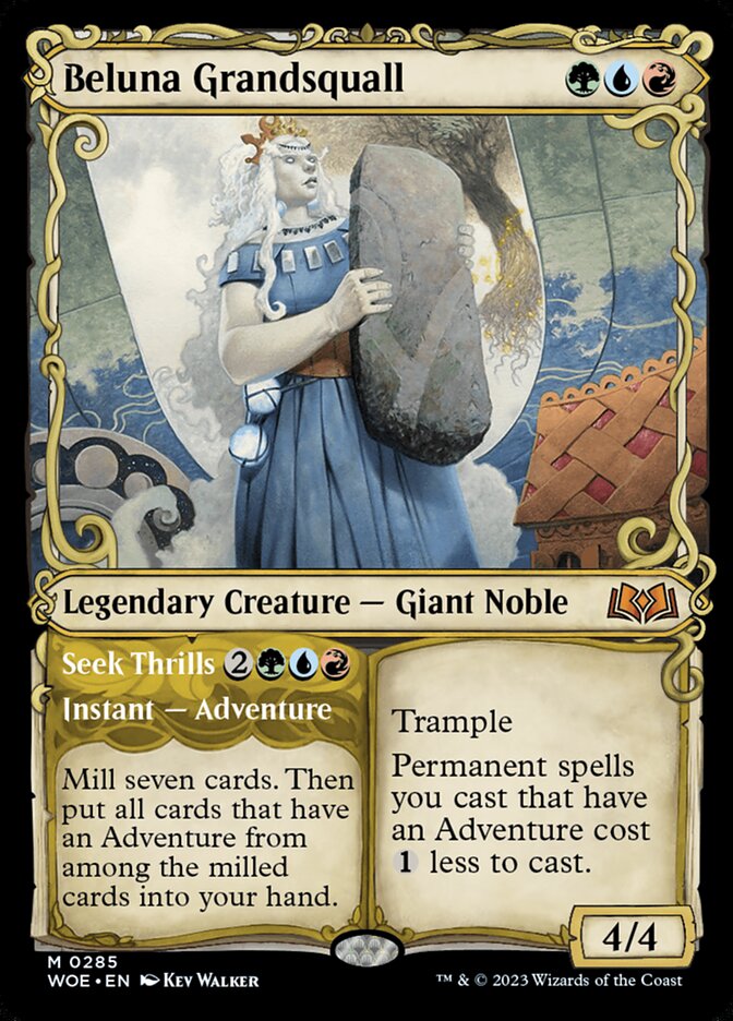 Beluna Grandsquall card front