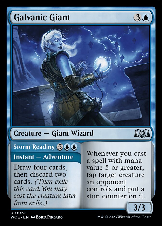 Galvanic Giant card front