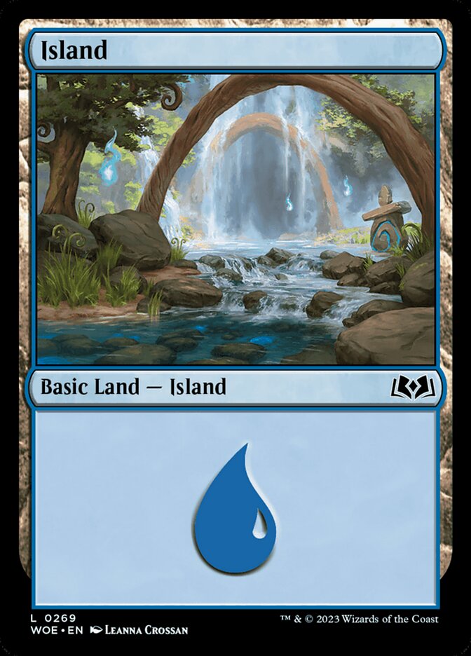 Island card front