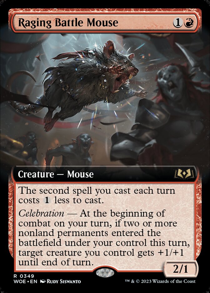 Raging Battle Mouse card front