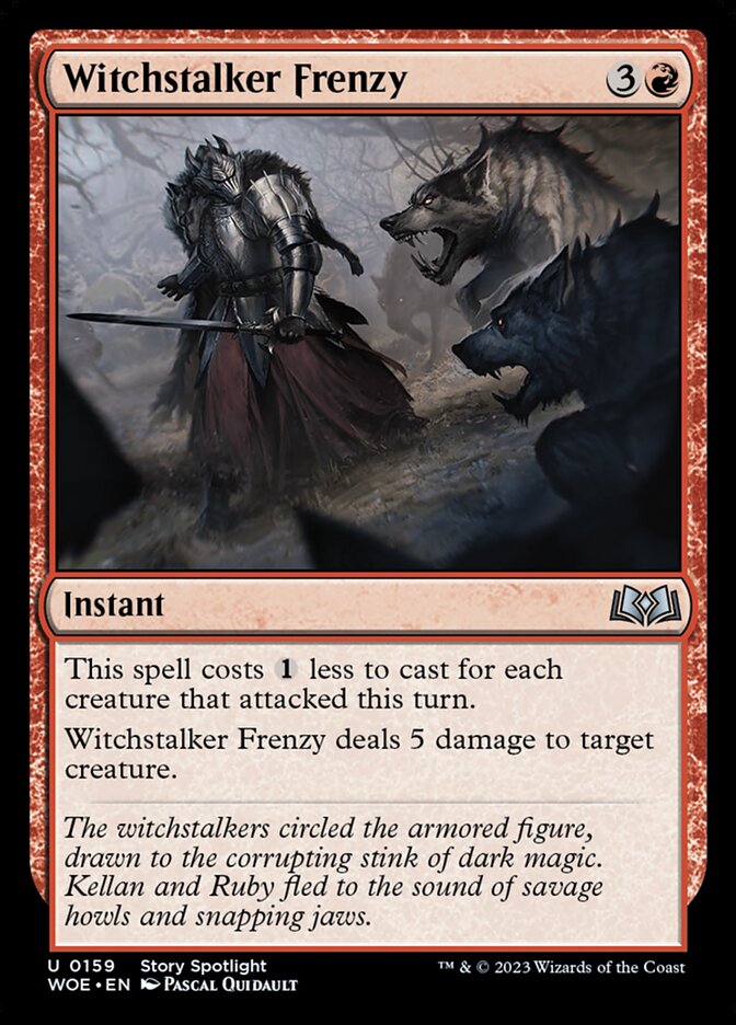 Witchstalker Frenzy card front