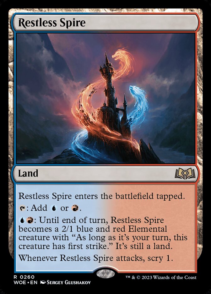 Restless Spire card front