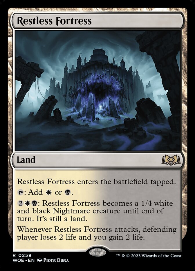 Restless Fortress card front