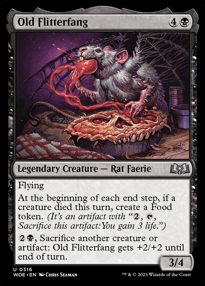 Old Flitterfang card front