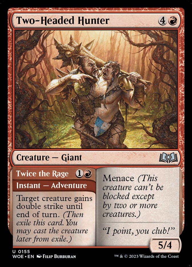 Two-Headed Hunter card front