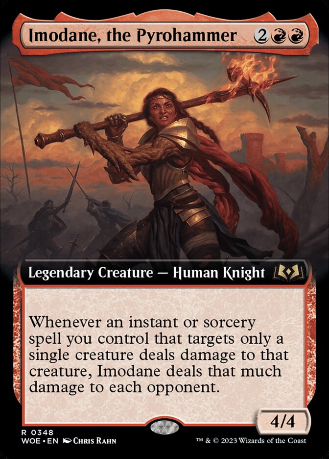 Imodane, the Pyrohammer card front