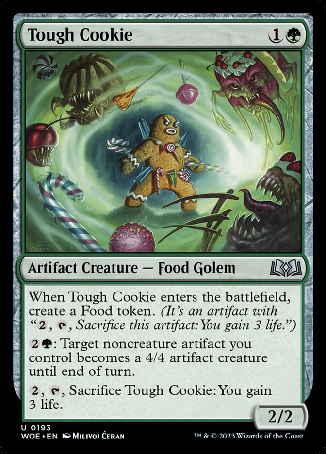 Tough Cookie card front