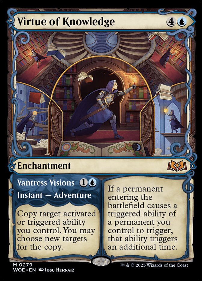 Virtue of Knowledge card front
