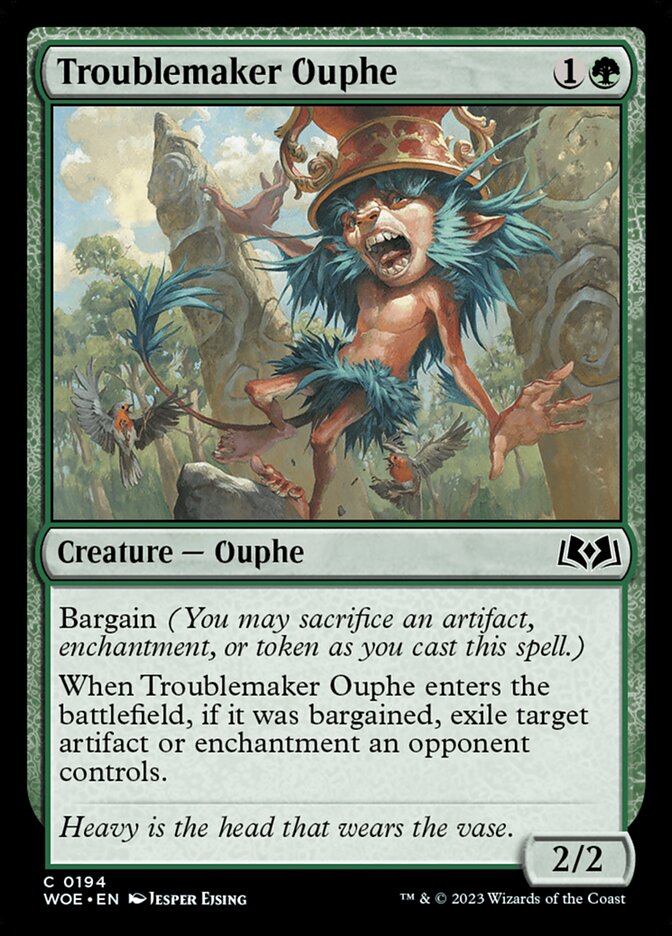Troublemaker Ouphe card front
