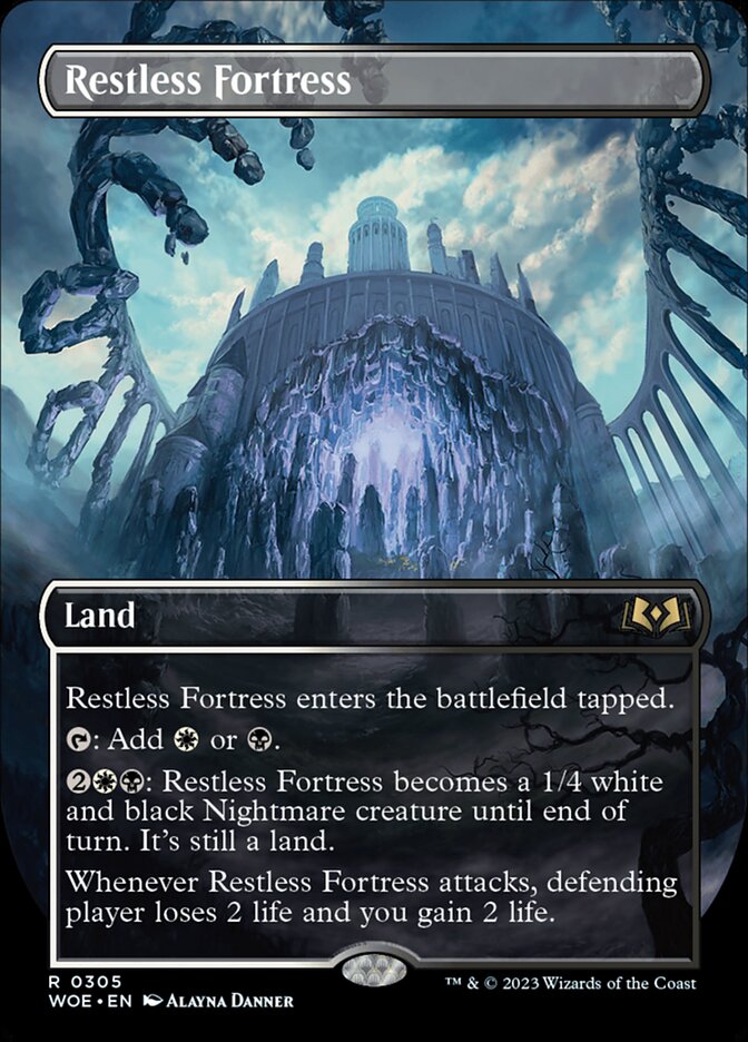 Restless Fortress card front