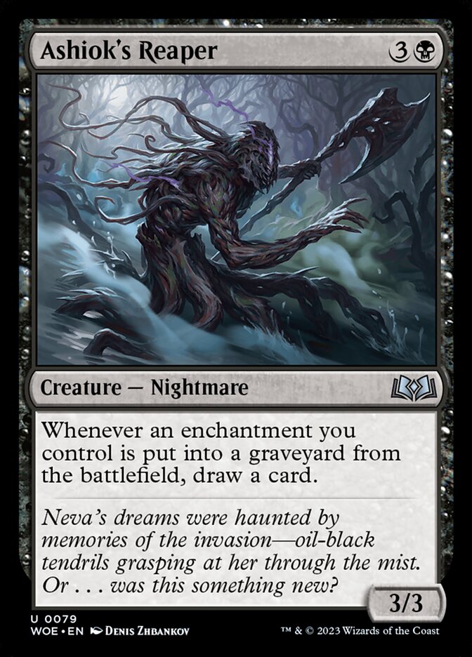 Ashiok's Reaper card front