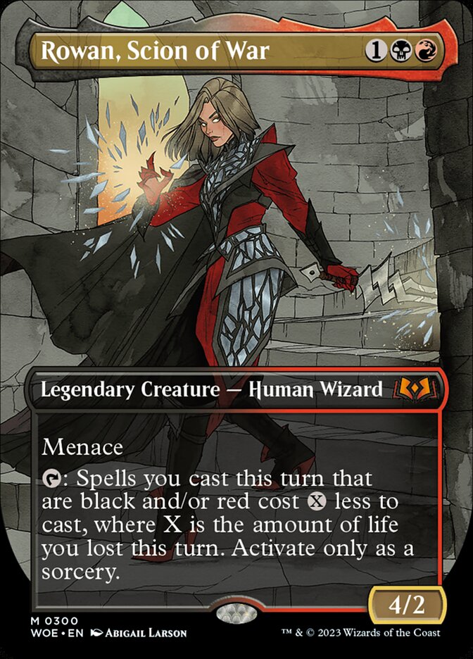 Rowan, Scion of War card front