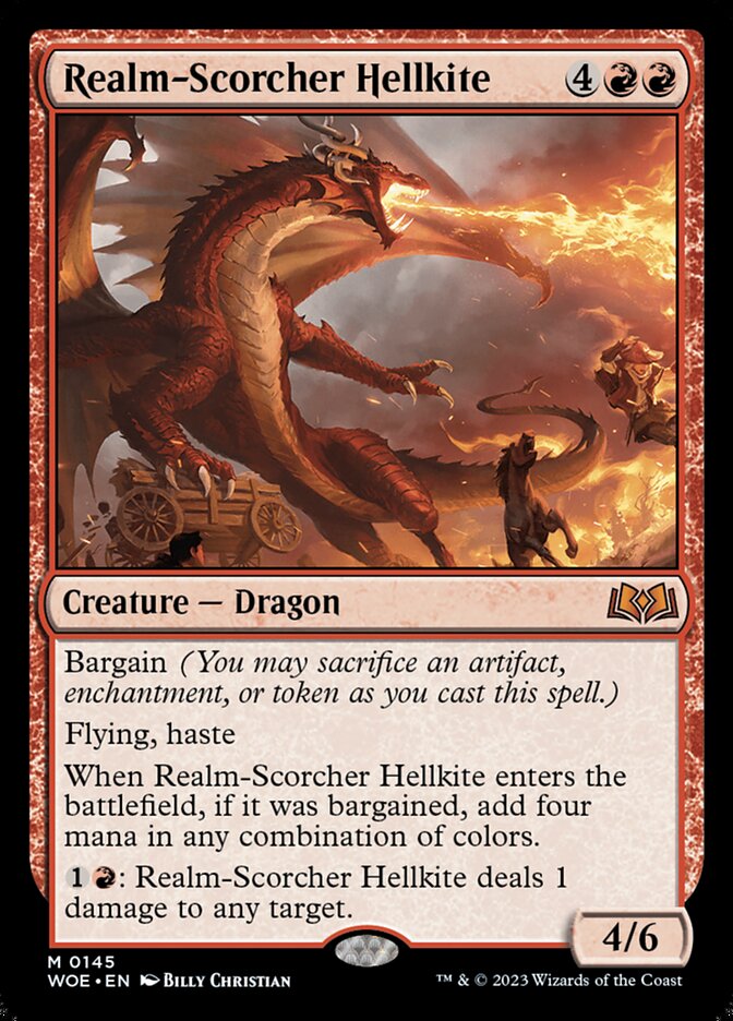 Realm-Scorcher Hellkite card front