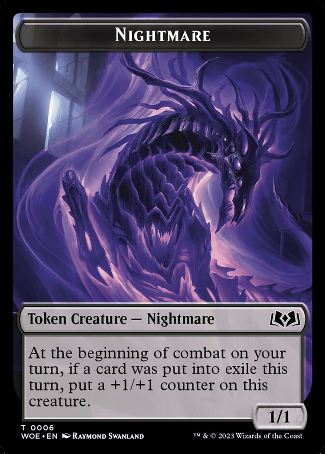 Nightmare card front
