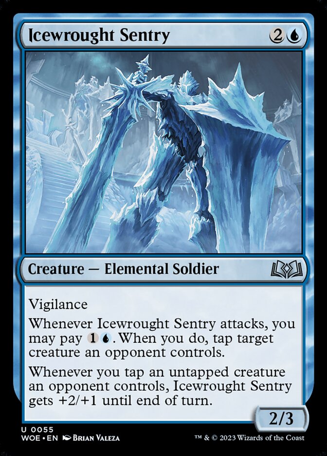 Icewrought Sentry card front