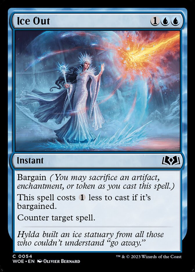 Ice Out card front