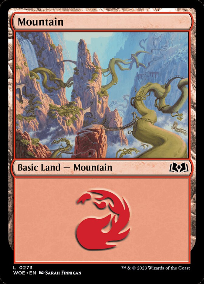 Mountain card front