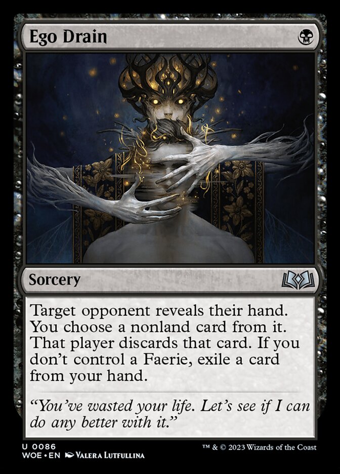 Ego Drain card front
