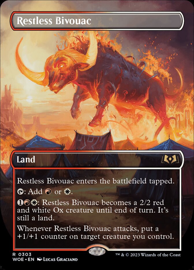 Restless Bivouac card front
