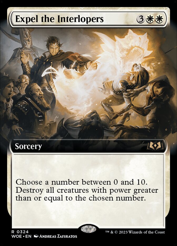 Expel the Interlopers card front