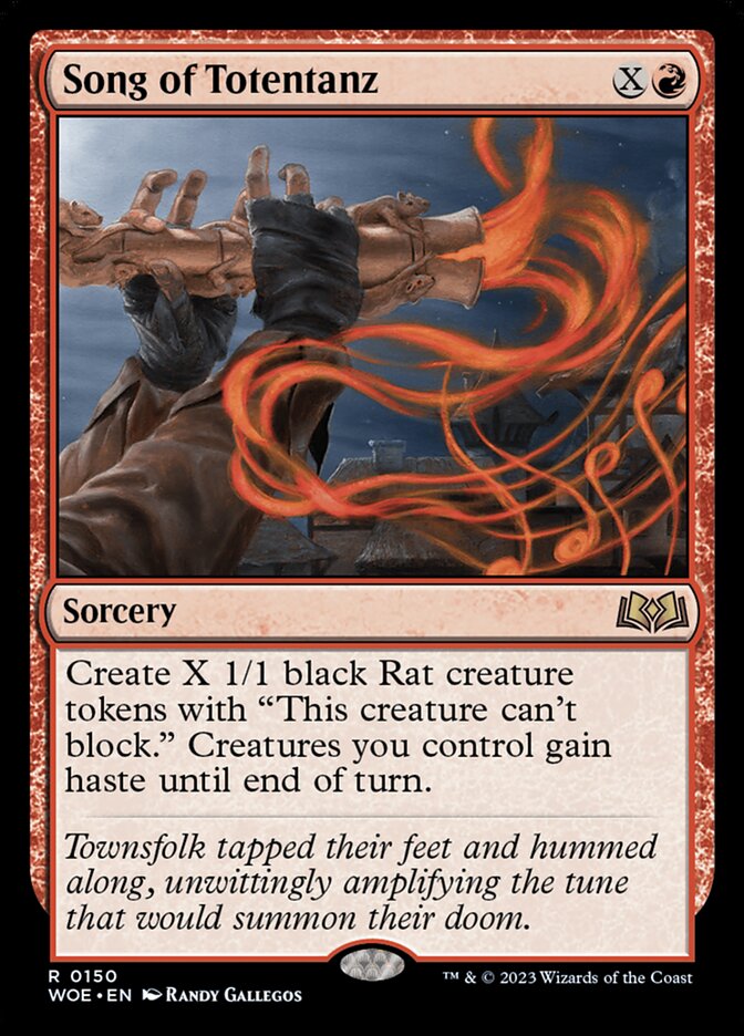 Song of Totentanz card front