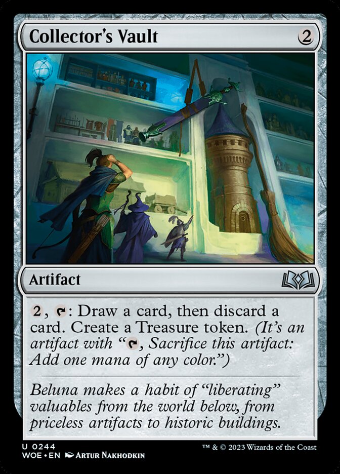 Collector's Vault card front