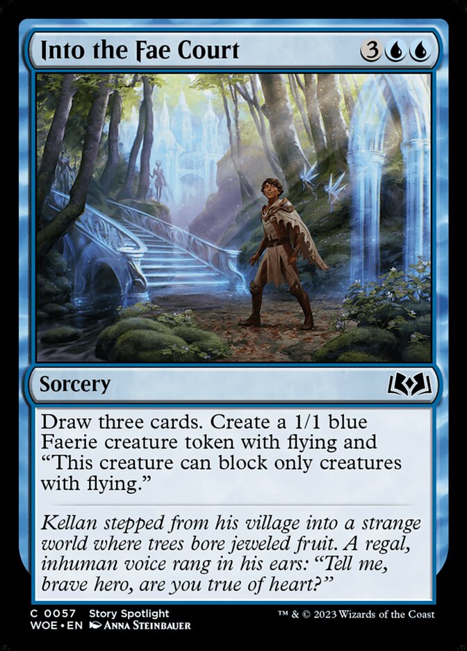 Into the Fae Court card front