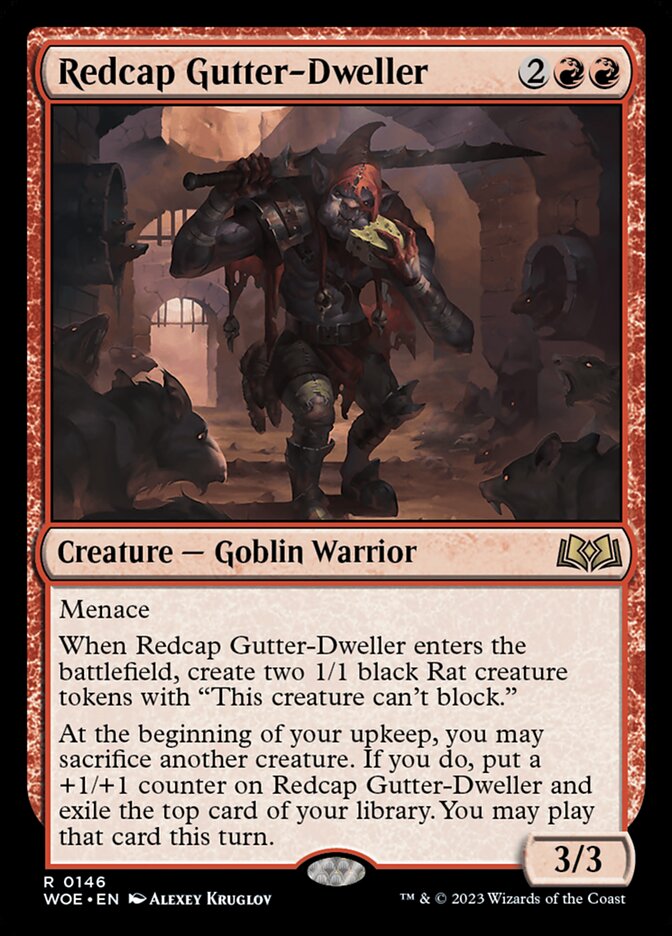 Redcap Gutter-Dweller card front