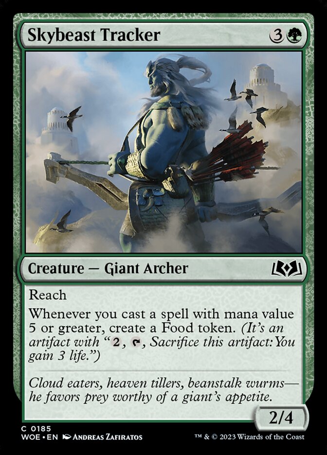 Skybeast Tracker card front