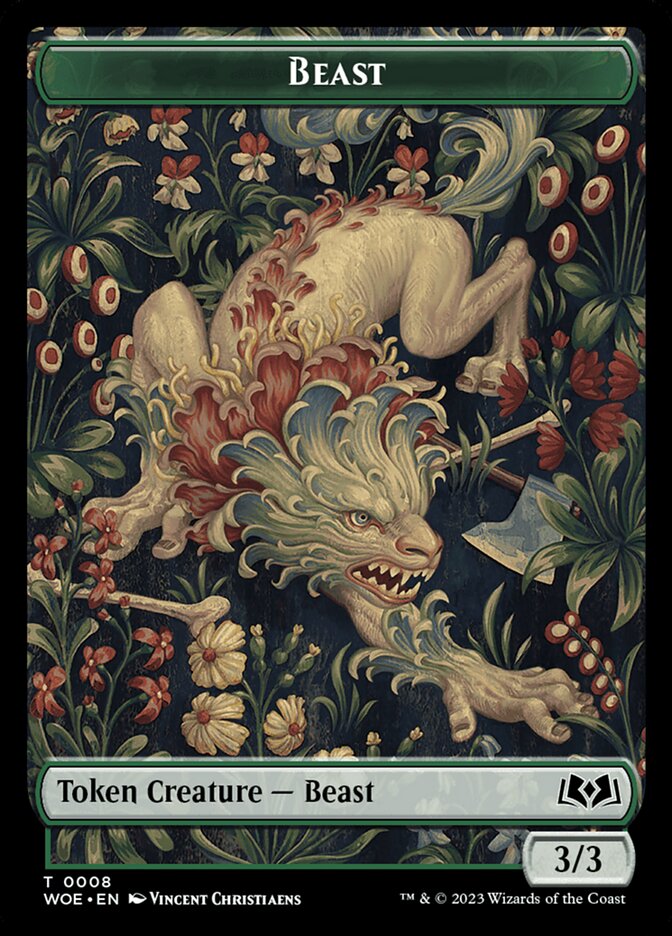 Beast card front