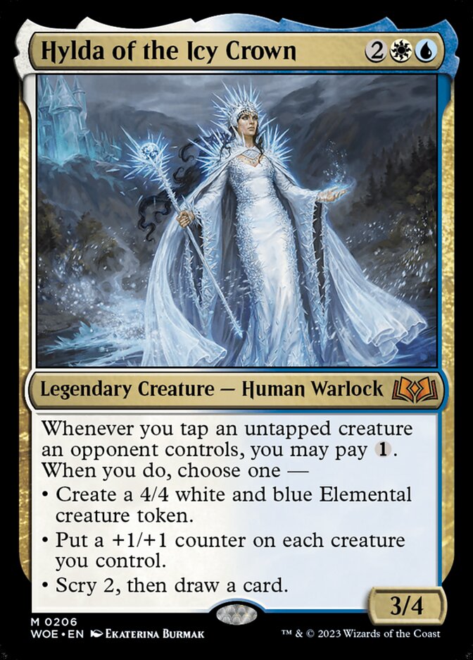 Hylda of the Icy Crown card front