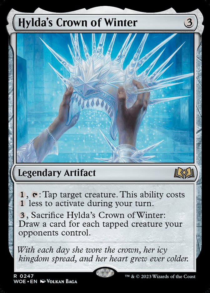 Hylda's Crown of Winter card front