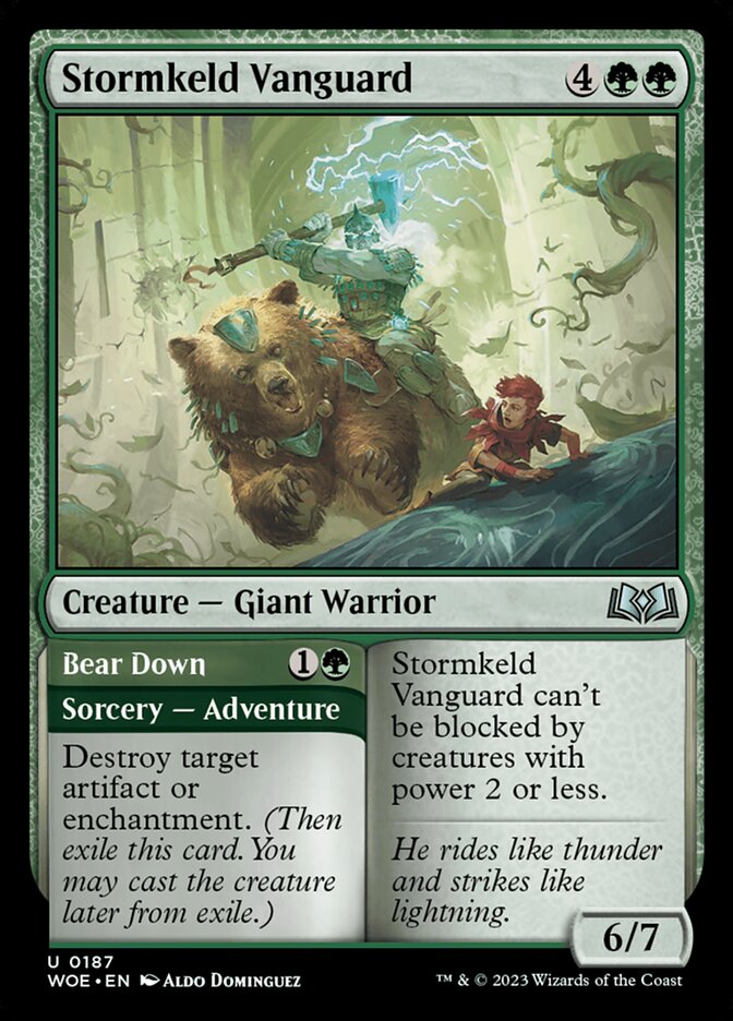 Stormkeld Vanguard card front