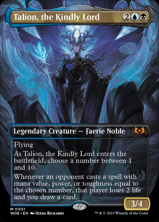 Talion, the Kindly Lord card front