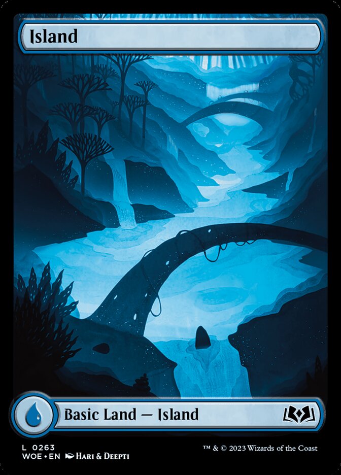 Island card front