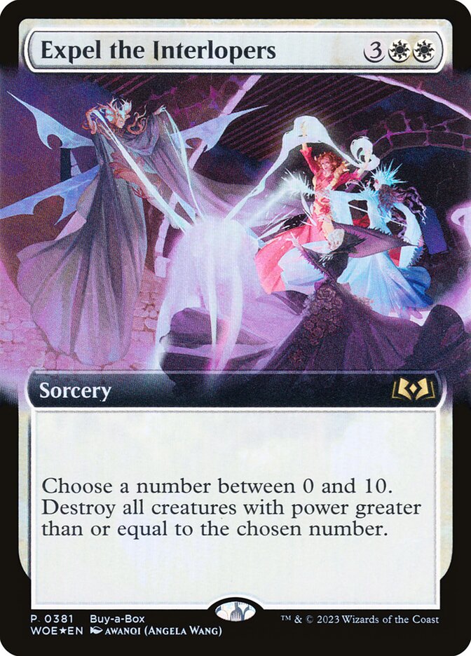 Expel the Interlopers card front