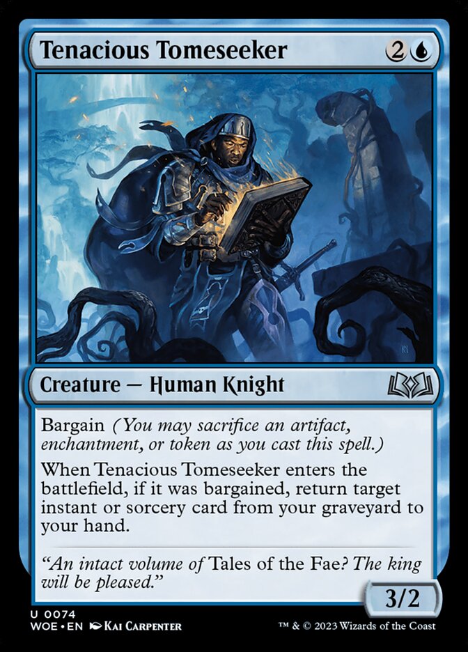 Tenacious Tomeseeker card front