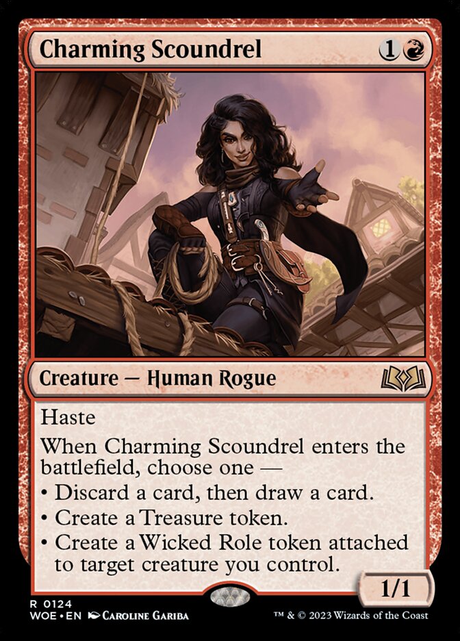 Charming Scoundrel card front