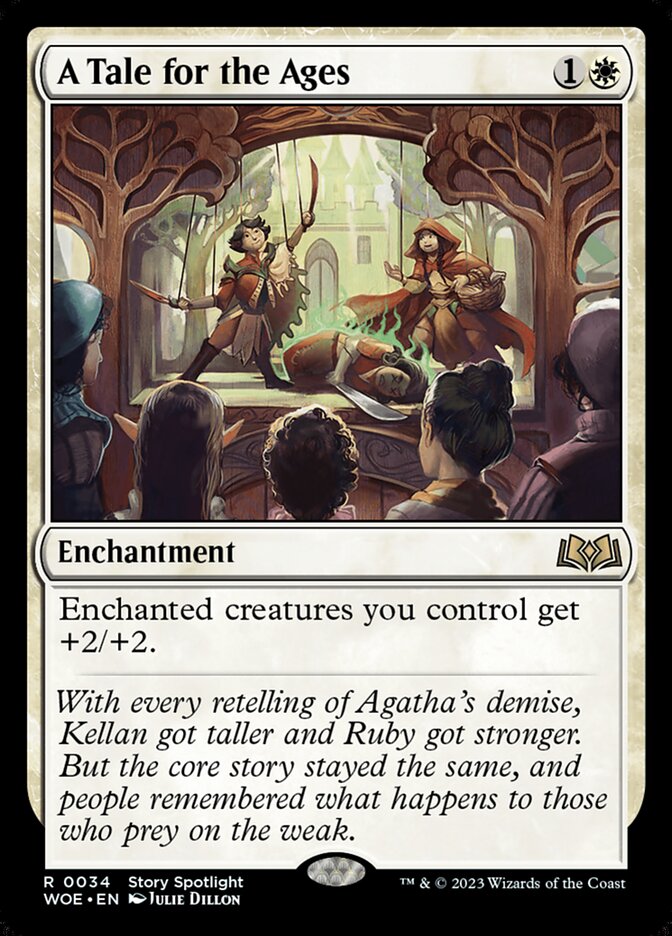 A Tale for the Ages card front